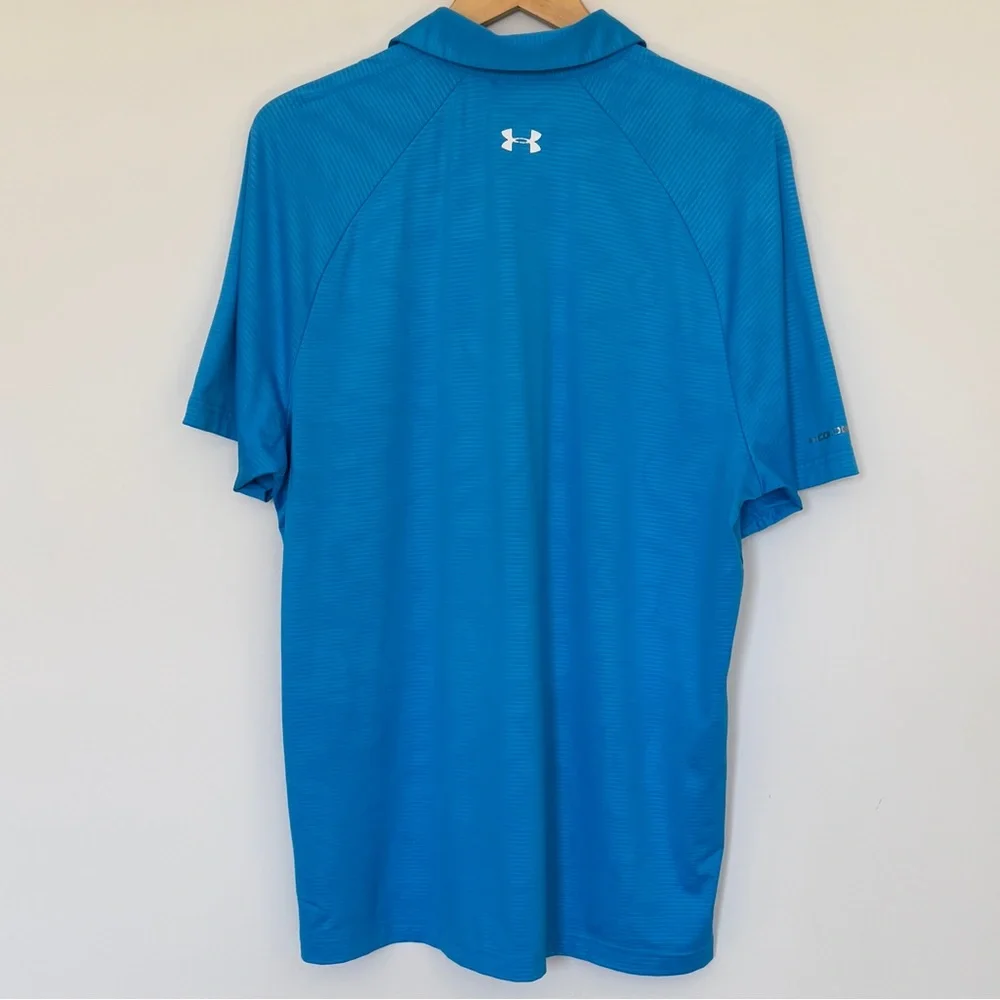 Under Armour Men's Blue Polo Shirt